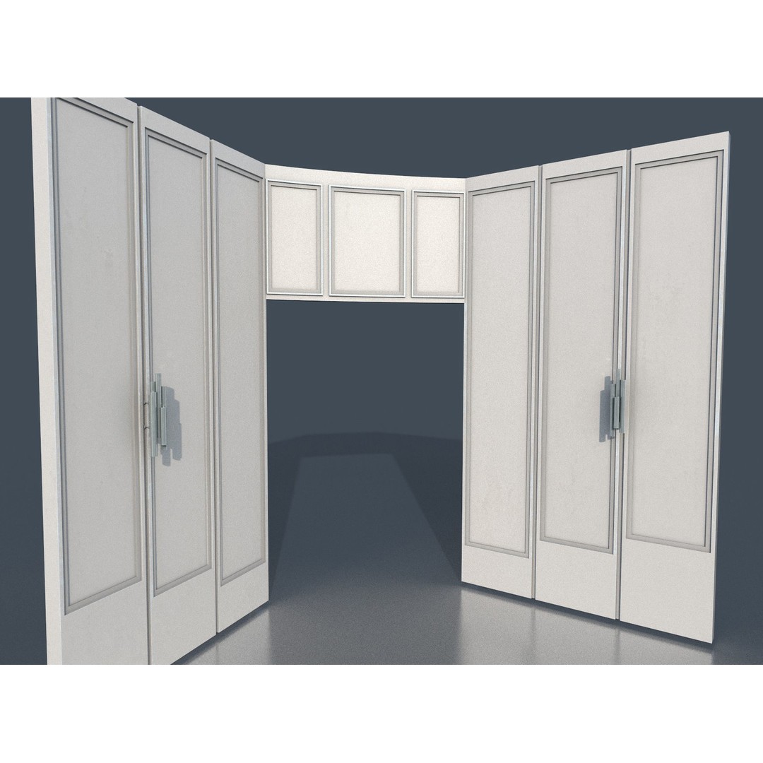 CloudCity Upper Corridors 3D Model – Low Poly Sci-Fi Assets, FBX - View 92