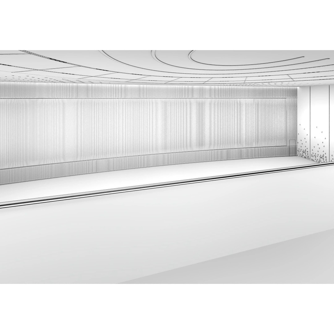 Control Room 3D Model – Low Poly Architectural Asset, FBX & OBJ - View 15