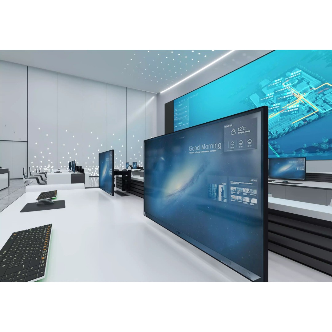 Control Room 3D Model – Low Poly Architectural Asset, FBX & OBJ - View 8