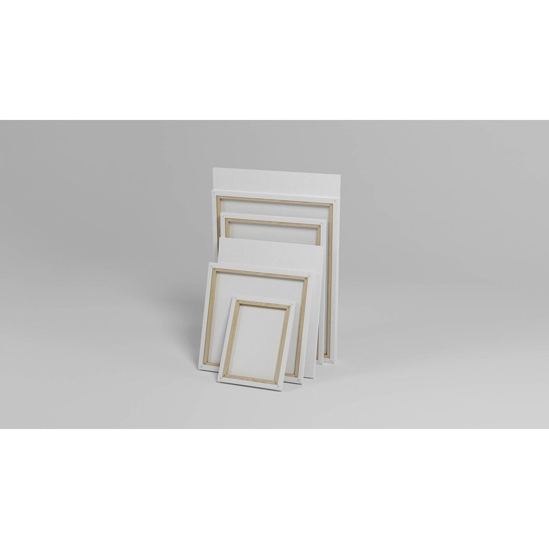 Painting Canvases 3D Model – Low Poly Collection for Art Display, FBX - View 43