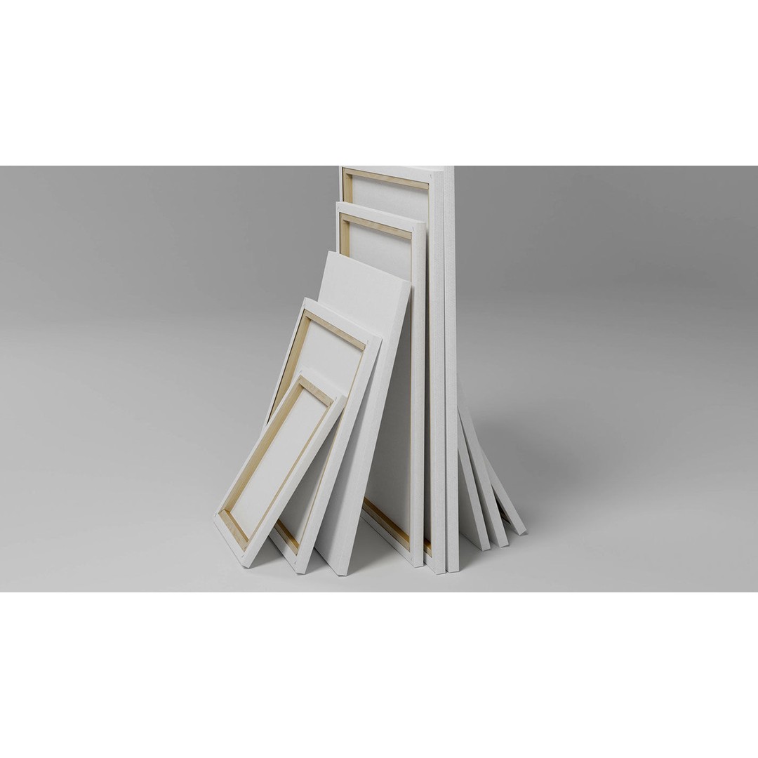 Painting Canvases 3D Model – Low Poly Collection for Art Display, FBX - View 46