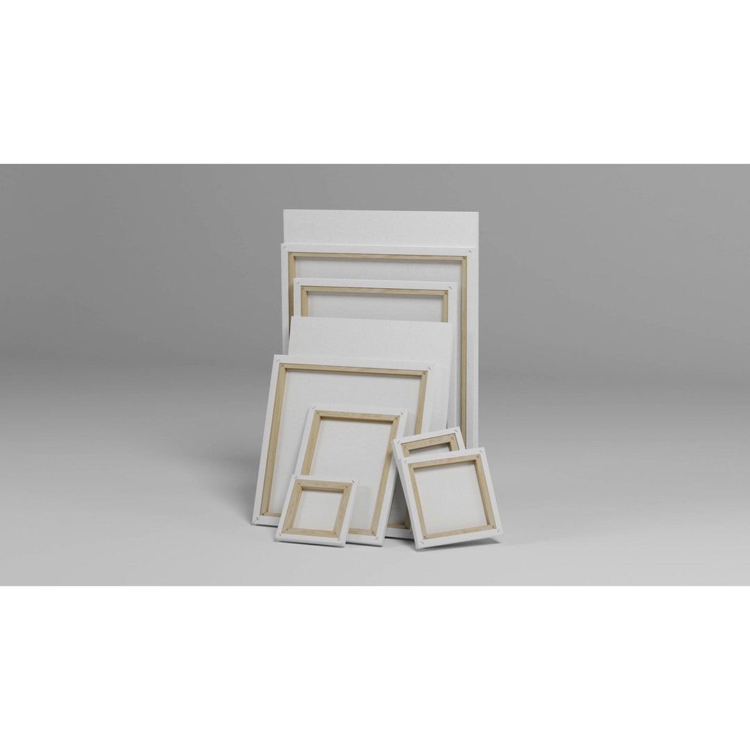 Painting Canvases 3D Model – Low Poly Collection for Art Display, FBX - View 51