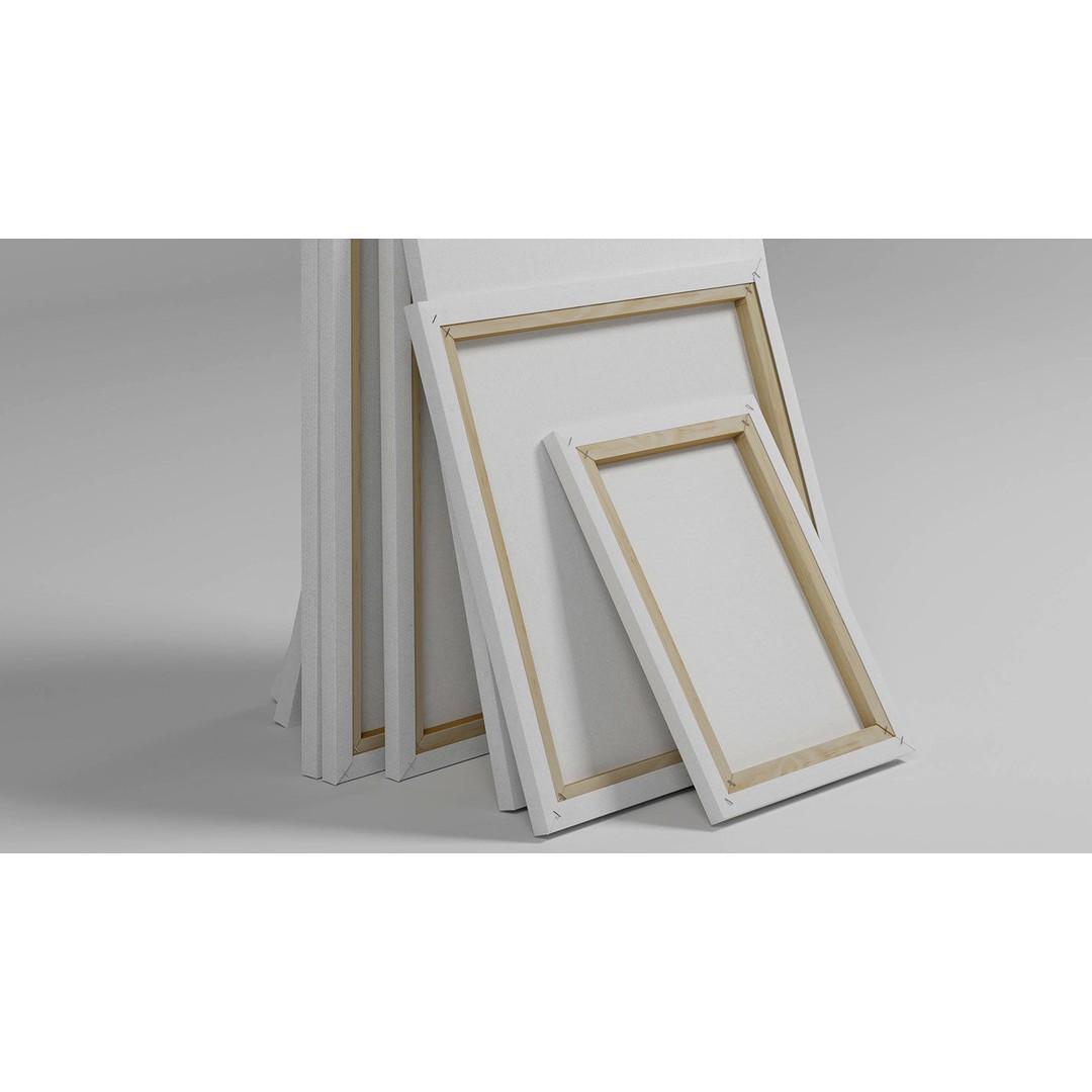 Painting Canvases 3D Model – Low Poly Collection for Art Display, FBX - View 7