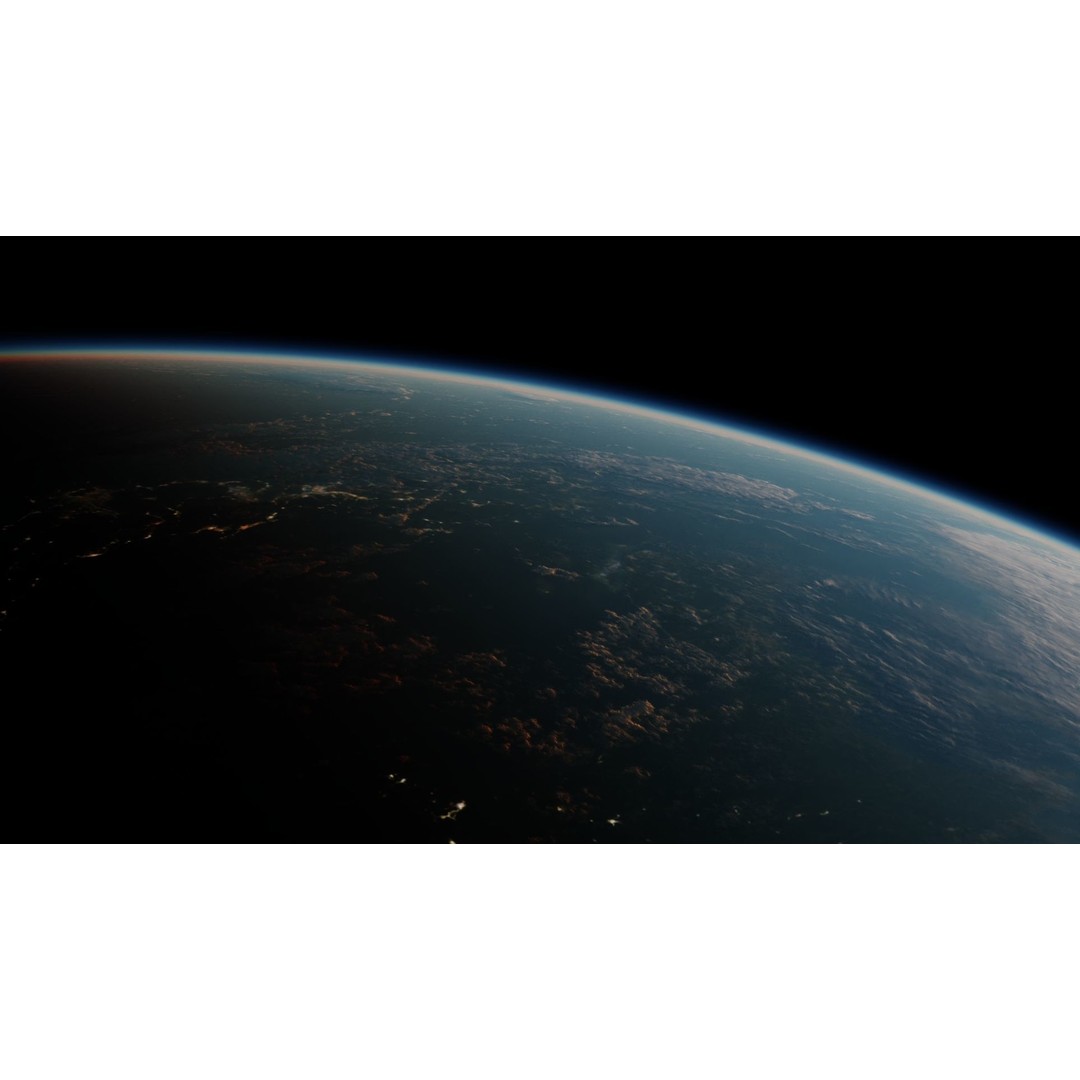 Earth 3D Model – Photorealistic Low-Poly Asset with 16K Textures - View 3