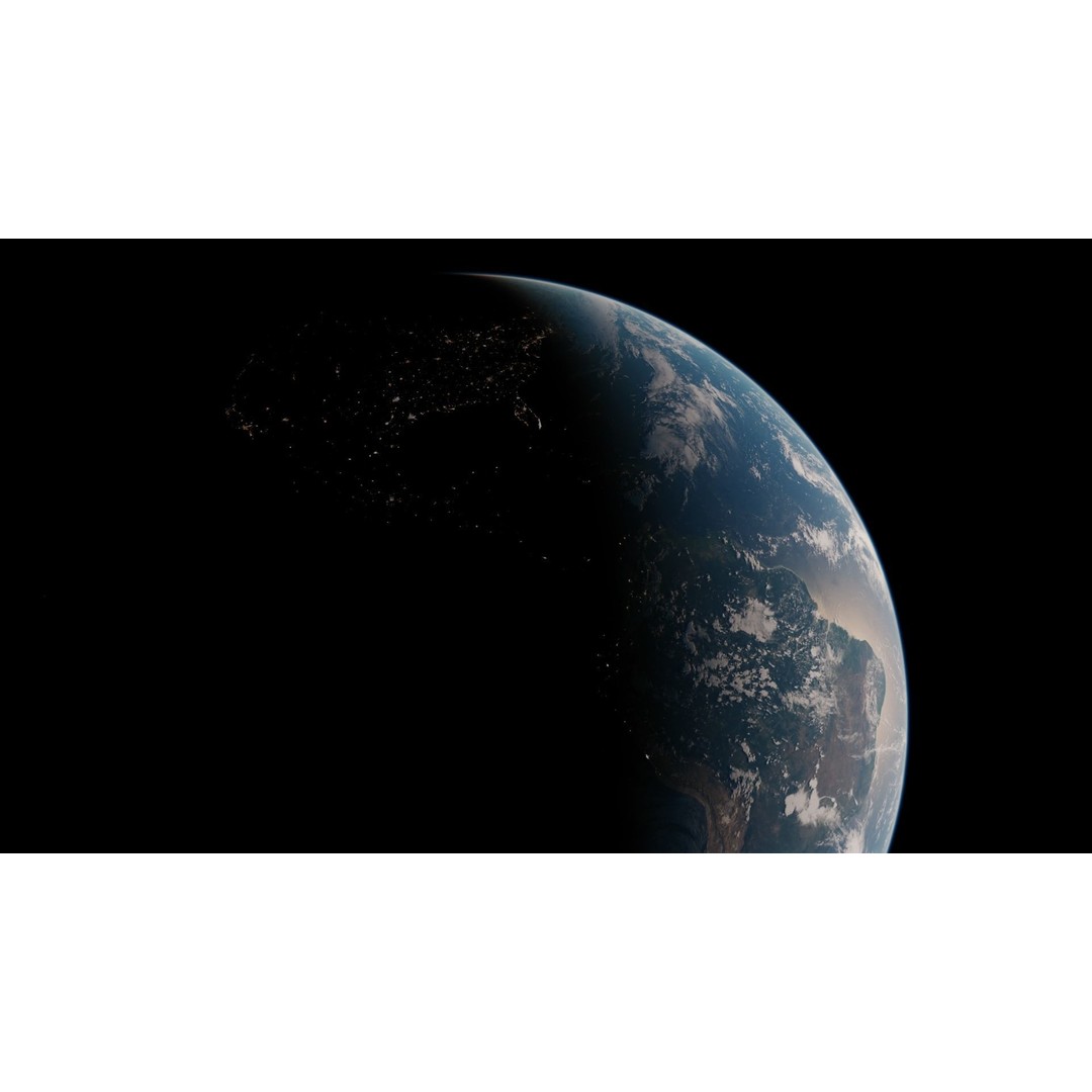 Earth 3D Model – Photorealistic Low-Poly Asset with 16K Textures - View 31