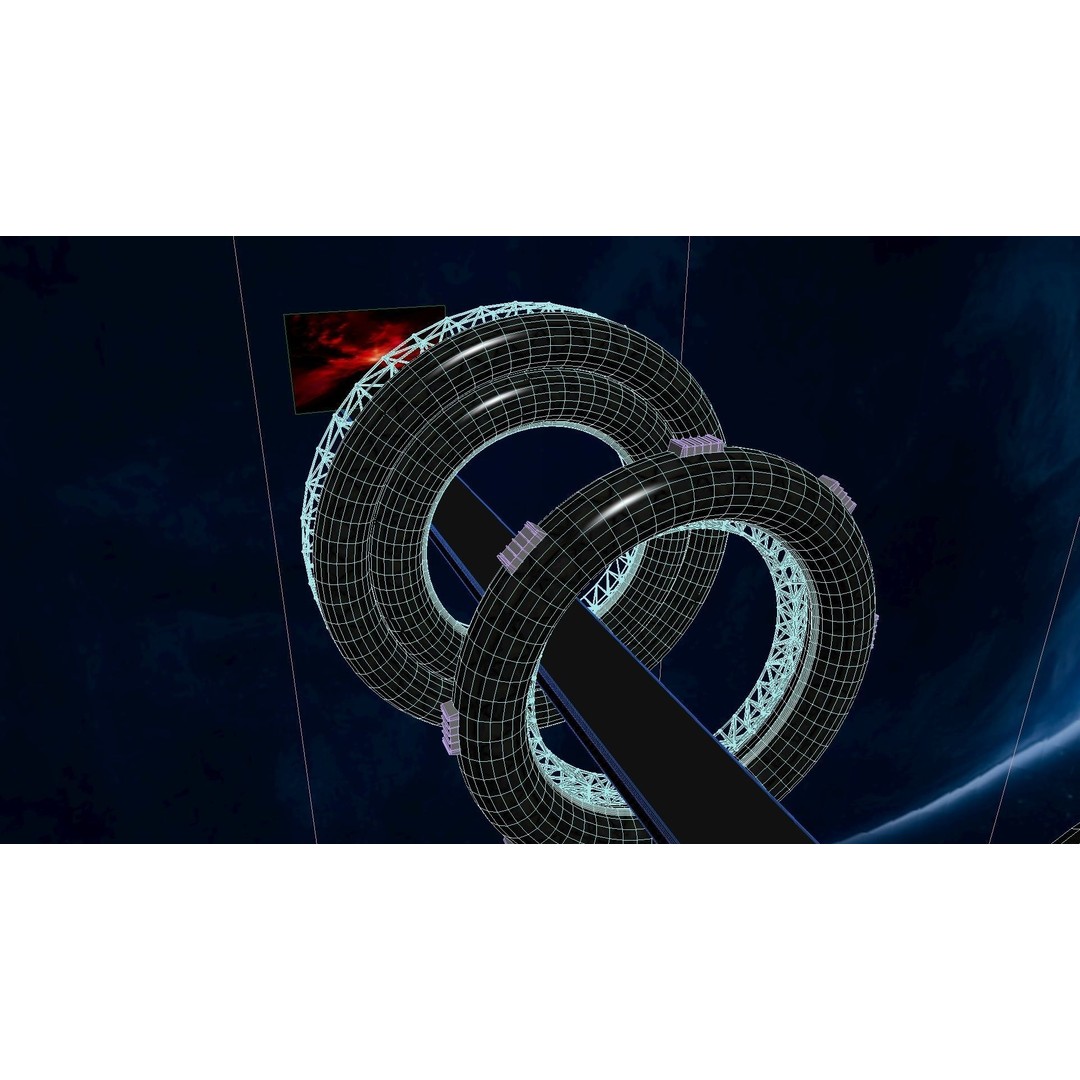 Space Bridge 3D Model – High Poly Sci-Fi Asset, FBX, OBJ - View 14