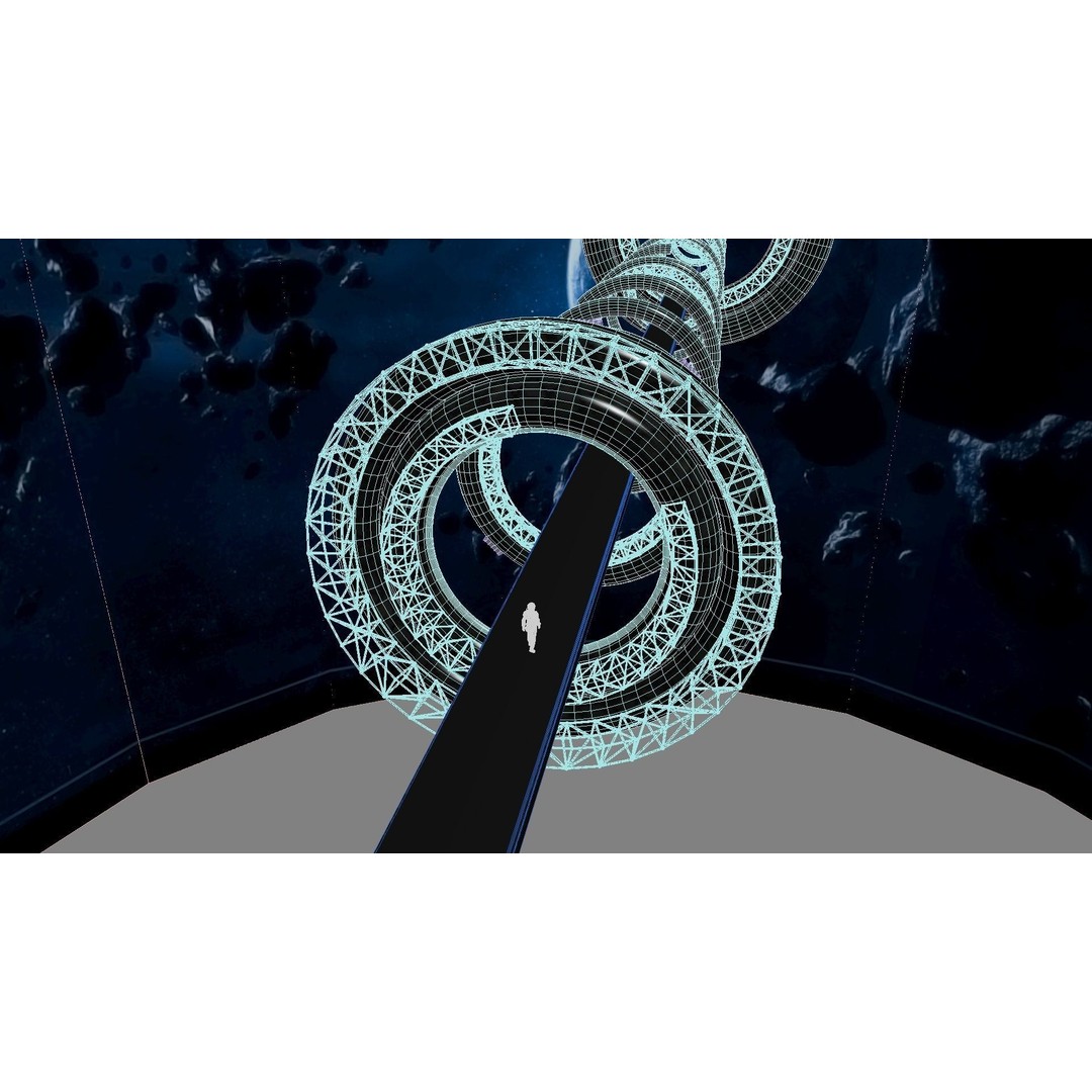 Space Bridge 3D Model – High Poly Sci-Fi Asset, FBX, OBJ - View 15