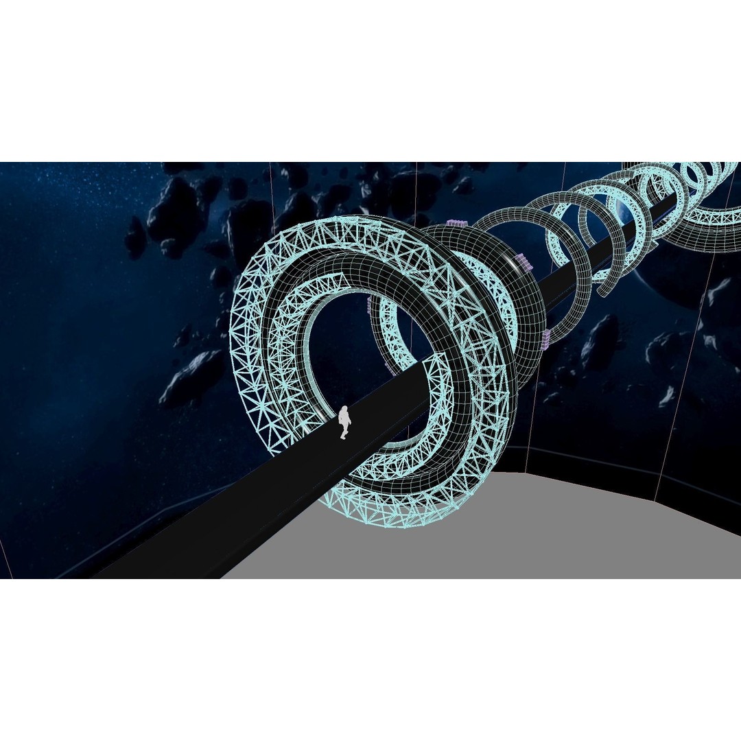 Space Bridge 3D Model – High Poly Sci-Fi Asset, FBX, OBJ - View 19