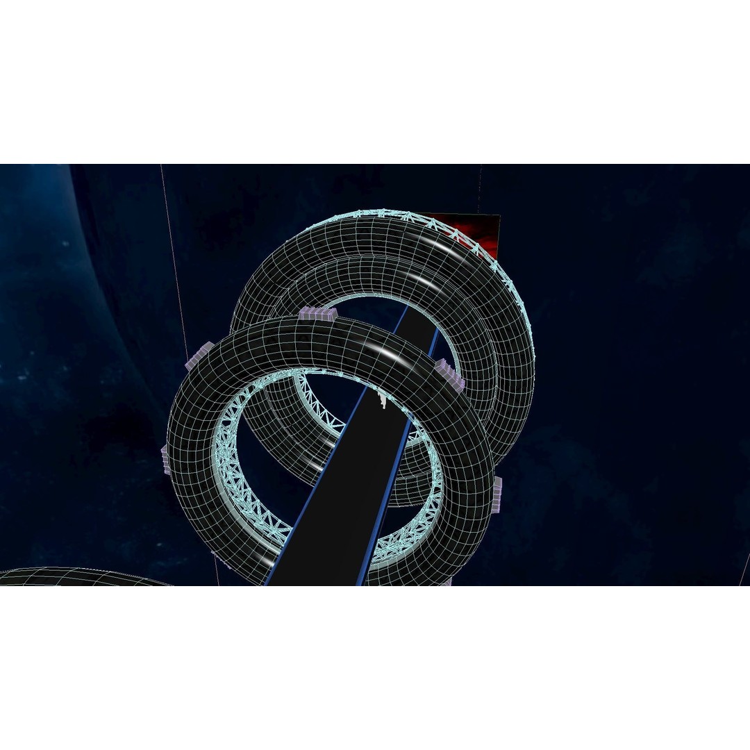 Space Bridge 3D Model – High Poly Sci-Fi Asset, FBX, OBJ - View 30