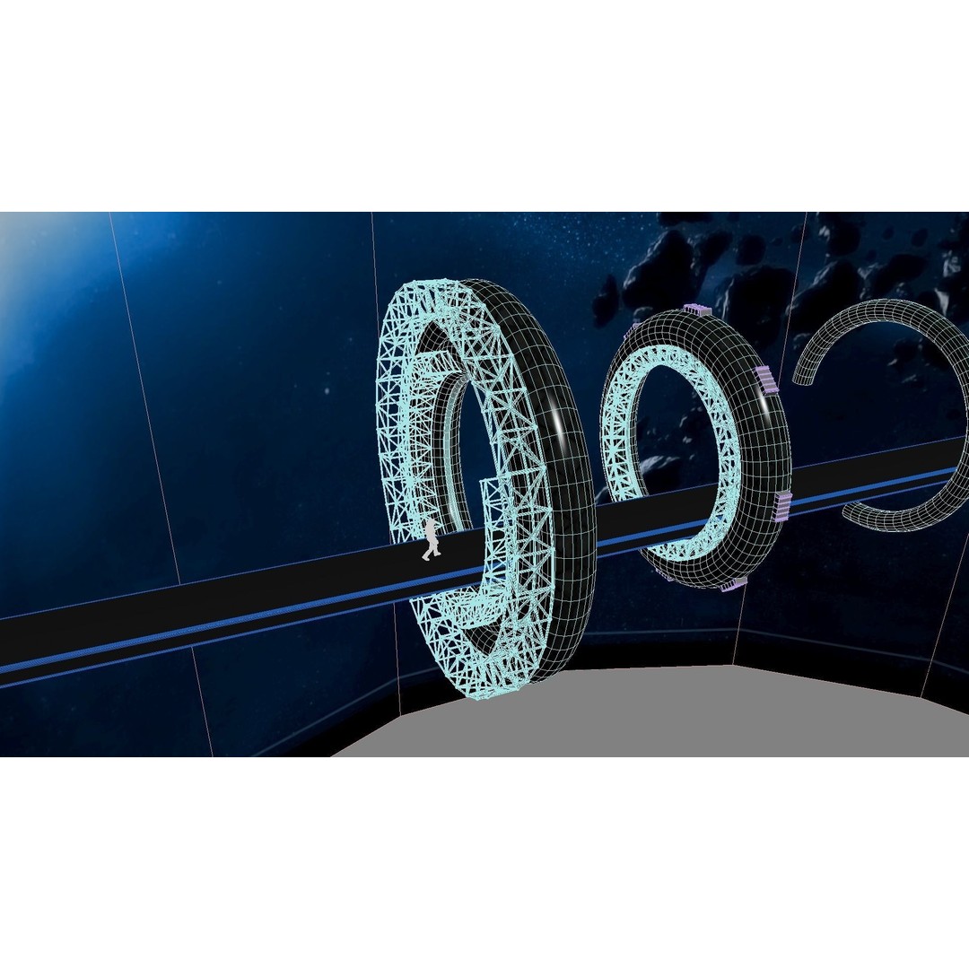 Space Bridge 3D Model – High Poly Sci-Fi Asset, FBX, OBJ - View 31