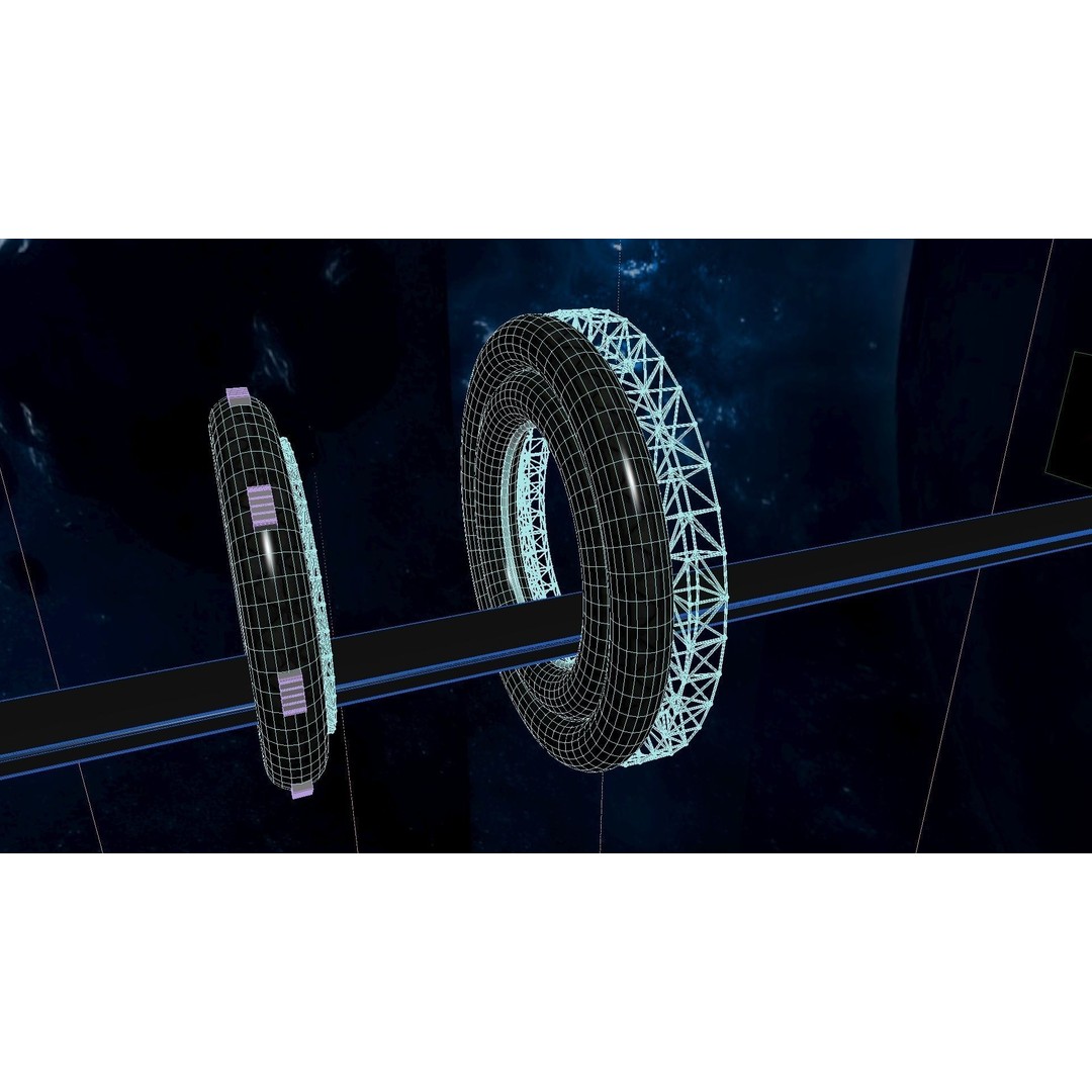Space Bridge 3D Model – High Poly Sci-Fi Asset, FBX, OBJ - View 38