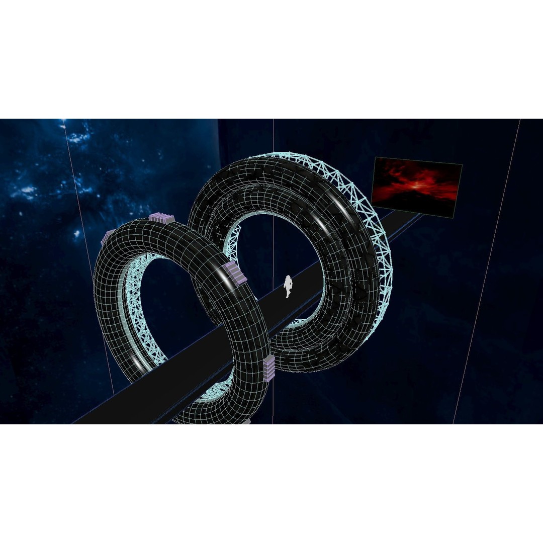 Space Bridge 3D Model – High Poly Sci-Fi Asset, FBX, OBJ - View 40