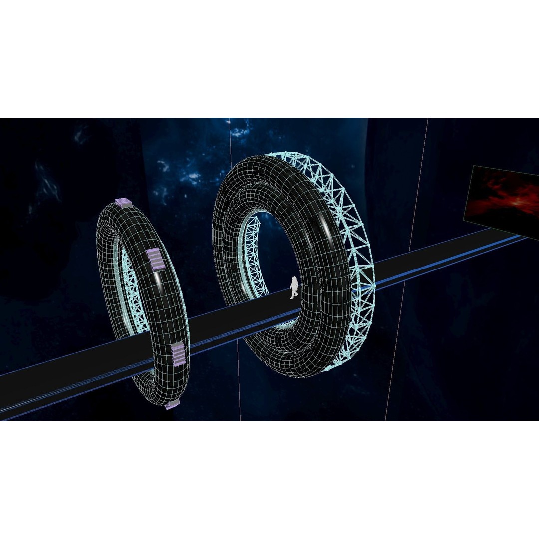 Space Bridge 3D Model – High Poly Sci-Fi Asset, FBX, OBJ - View 9