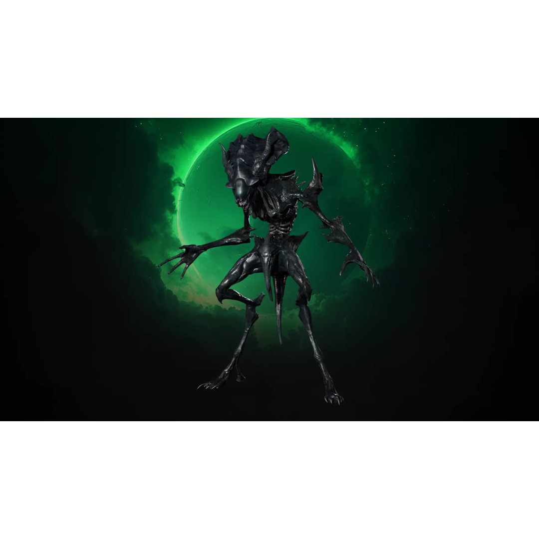 Alien Monster 6 3D Model – Low Poly Rigged Character with Animations - View 3