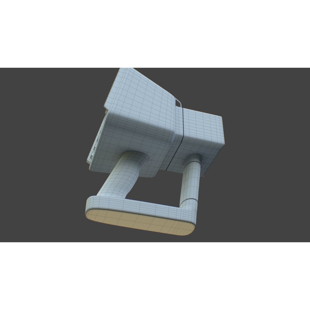 Sci-Fi Portable Scanner 3D Model – Low Poly PBR Asset, FBX, OBJ