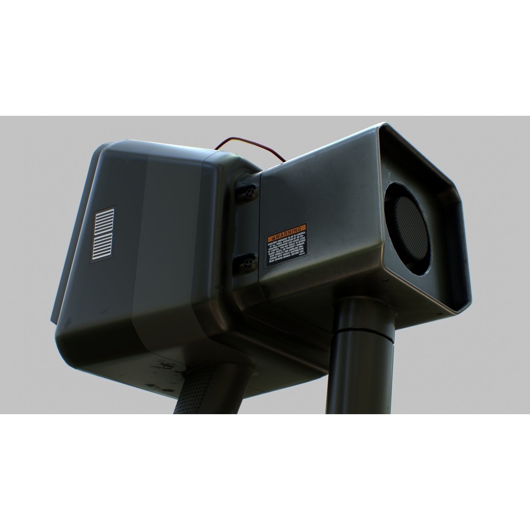 Sci-Fi Portable Scanner 3D Model – Low Poly PBR Asset, FBX, OBJ - View 15