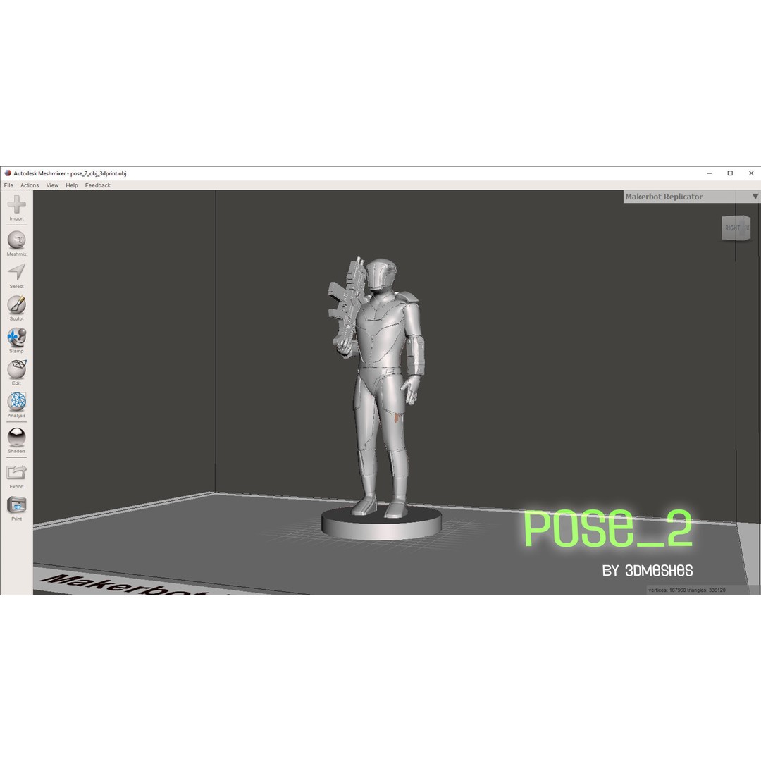 City Controllers 3D Model – Low Poly Rigged Character with PBR Textures - View 12
