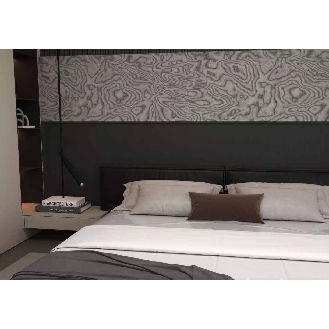 Bedroom 3D Model – Modern Interior Design, FBX & OBJ Formats - View 6
