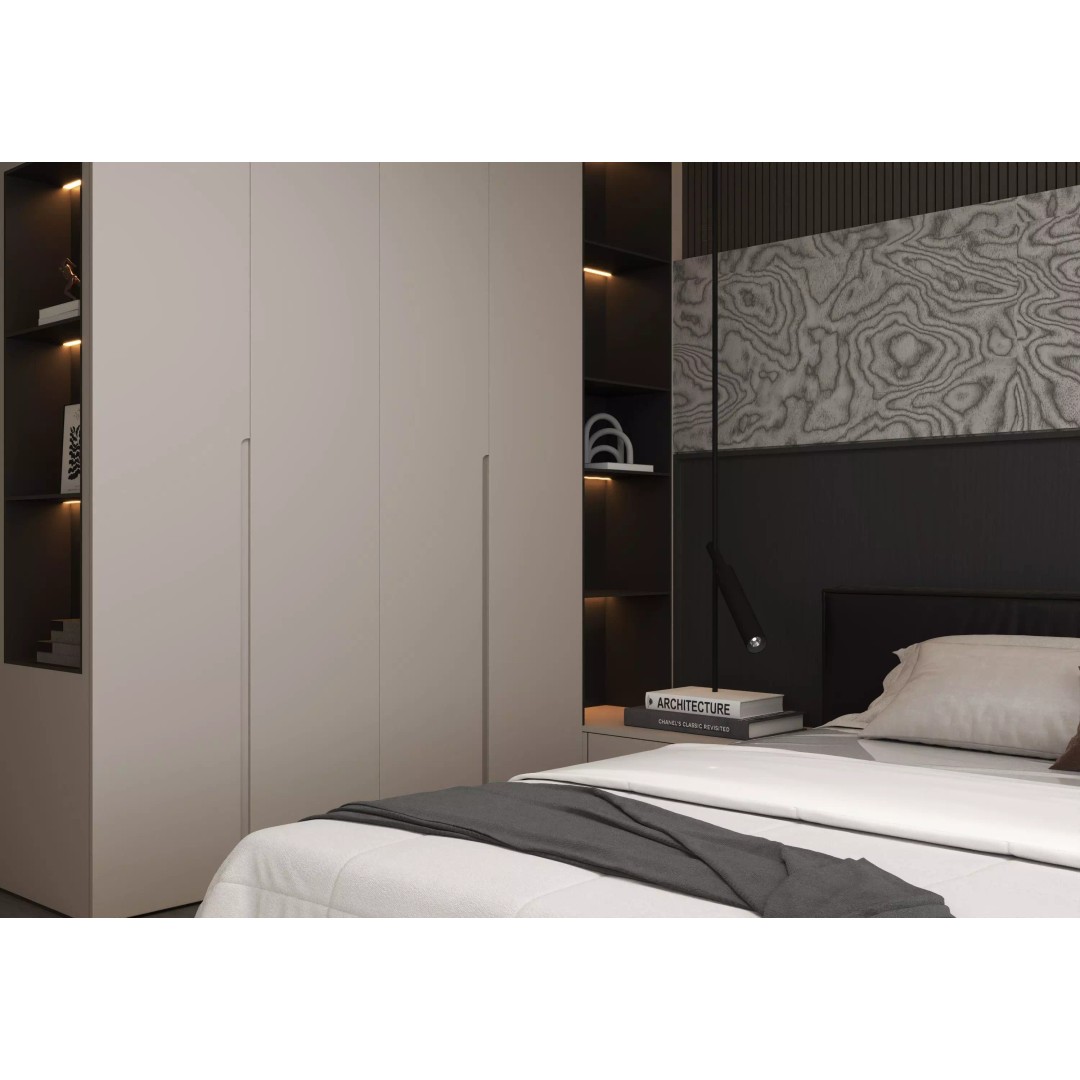 Bedroom 3D Model – Modern Interior Design, FBX & OBJ Formats - View 8