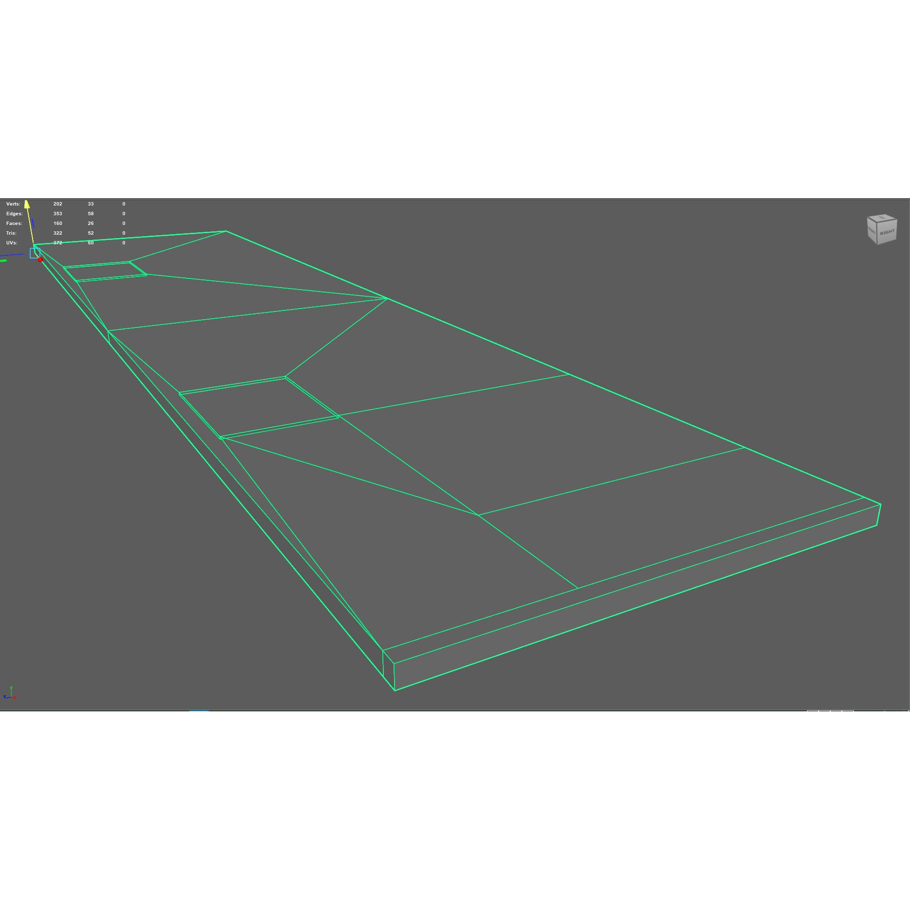 Side Walk Modular - Low-Poly Game-Ready 3D Model