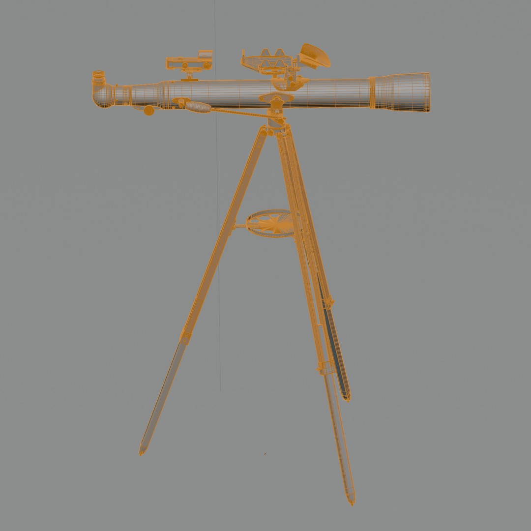 Celestron StarSense Explorer LT 70AZ Telescope 3D Model – Low Poly PBR Game Asset, FBX, OBJ - View 21