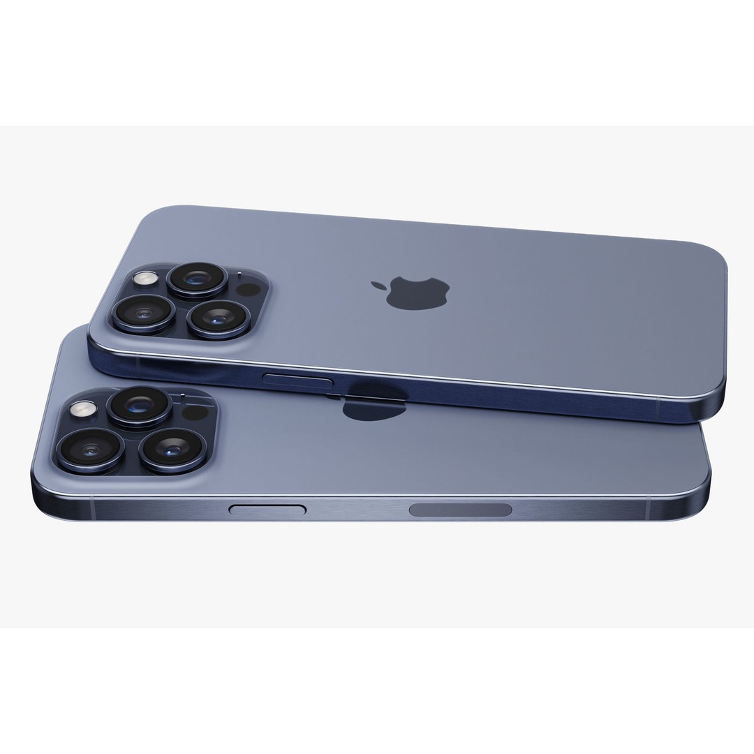 Apple iPhone 15 3D Model – Realistic Phone Asset, PBR Textures - View 112