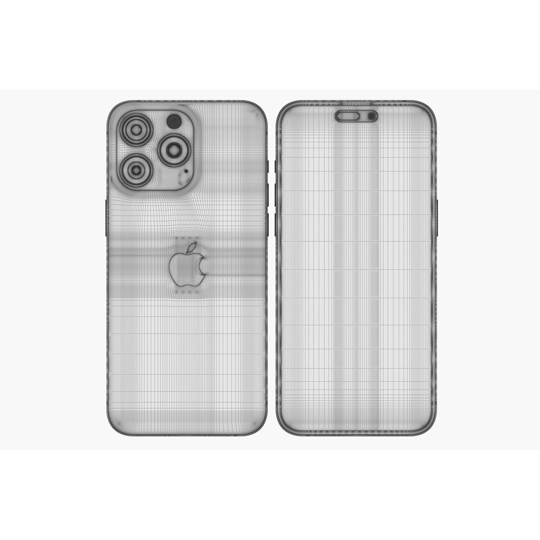 Apple iPhone 15 3D Model – Realistic Phone Asset, PBR Textures - View 115