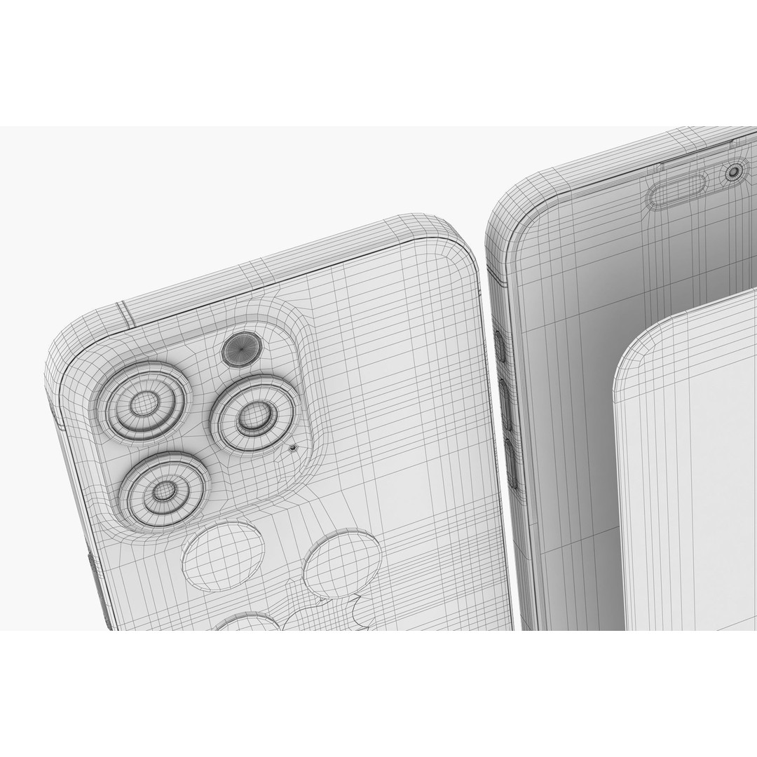 Apple iPhone 15 3D Model – Realistic Phone Asset, PBR Textures - View 116