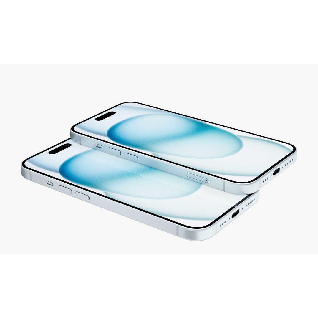 Apple iPhone 15 3D Model – Realistic Phone Asset, PBR Textures - View 16
