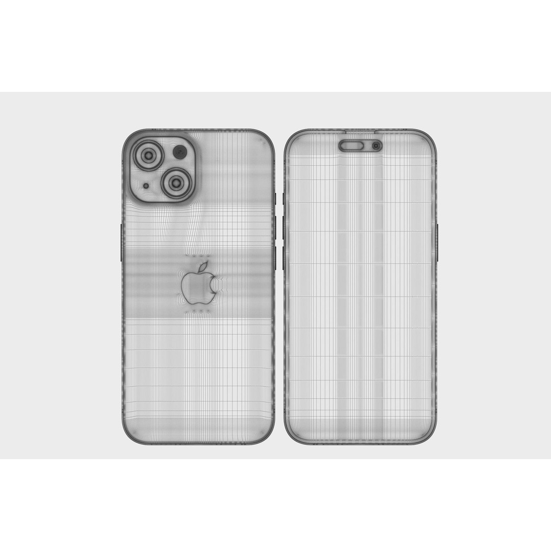Apple iPhone 15 3D Model – Realistic Phone Asset, PBR Textures - View 23