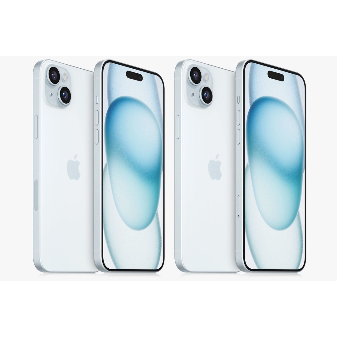 Apple iPhone 15 3D Model – Realistic Phone Asset, PBR Textures - View 43