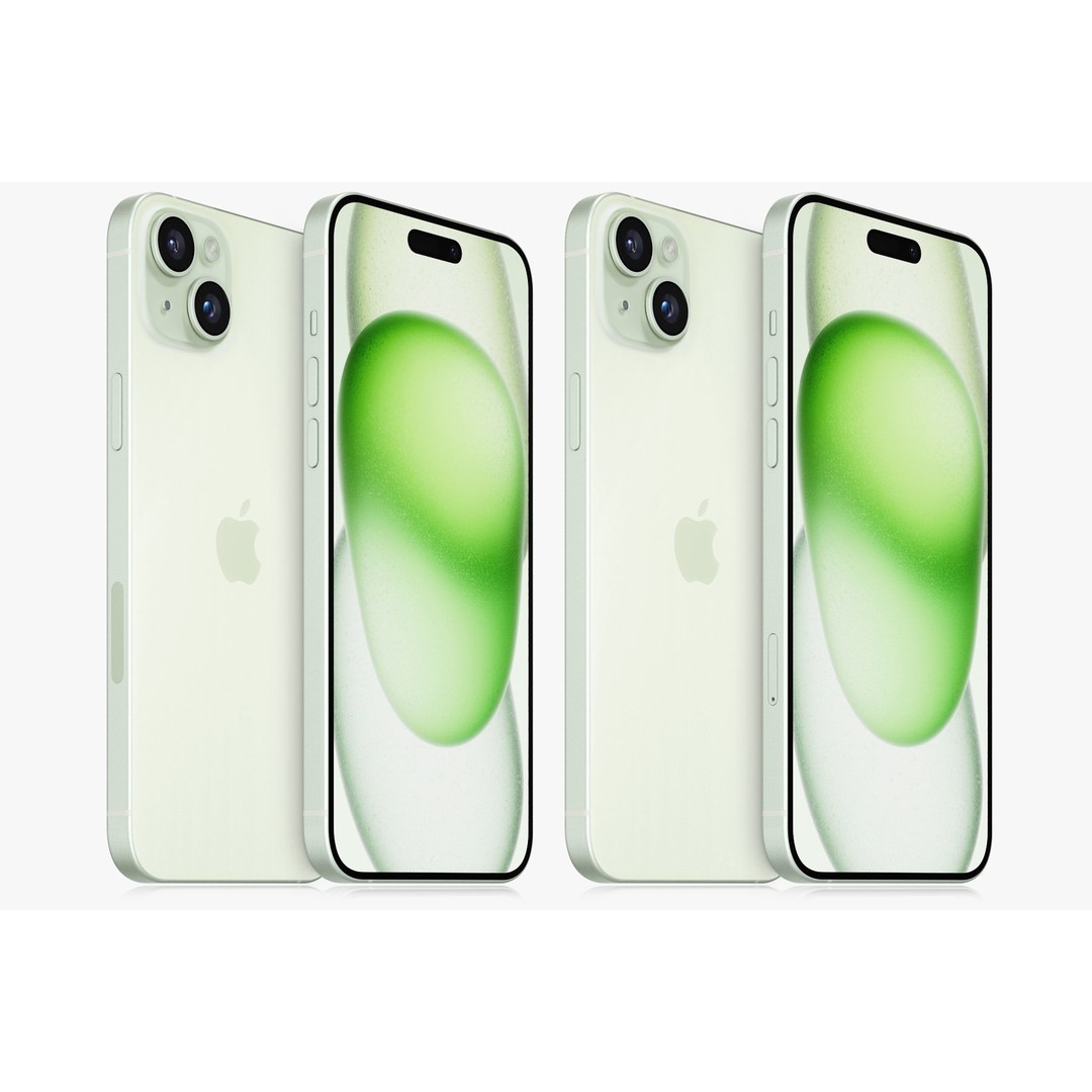 Apple iPhone 15 3D Model – Realistic Phone Asset, PBR Textures - View 45