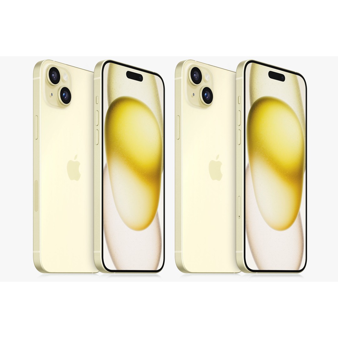Apple iPhone 15 3D Model – Realistic Phone Asset, PBR Textures - View 47