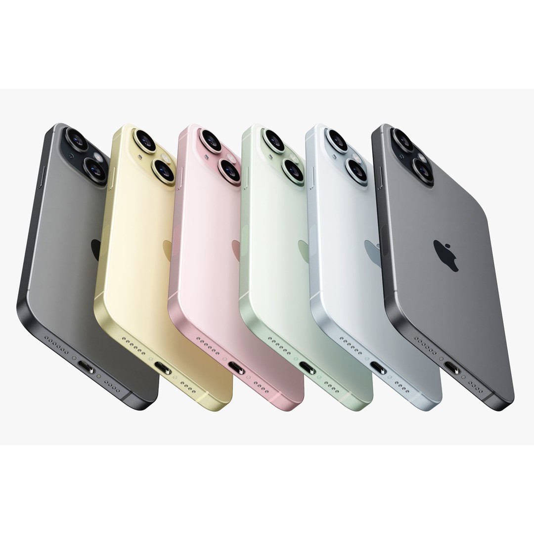 Apple iPhone 15 3D Model – Realistic Phone Asset, PBR Textures - View 49