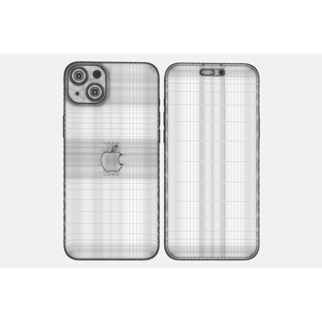 Apple iPhone 15 3D Model – Realistic Phone Asset, PBR Textures - View 52