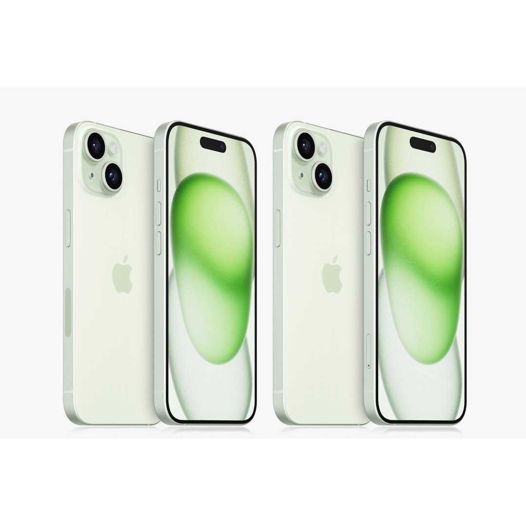 Apple iPhone 15 3D Model – Realistic Phone Asset, PBR Textures - View 6