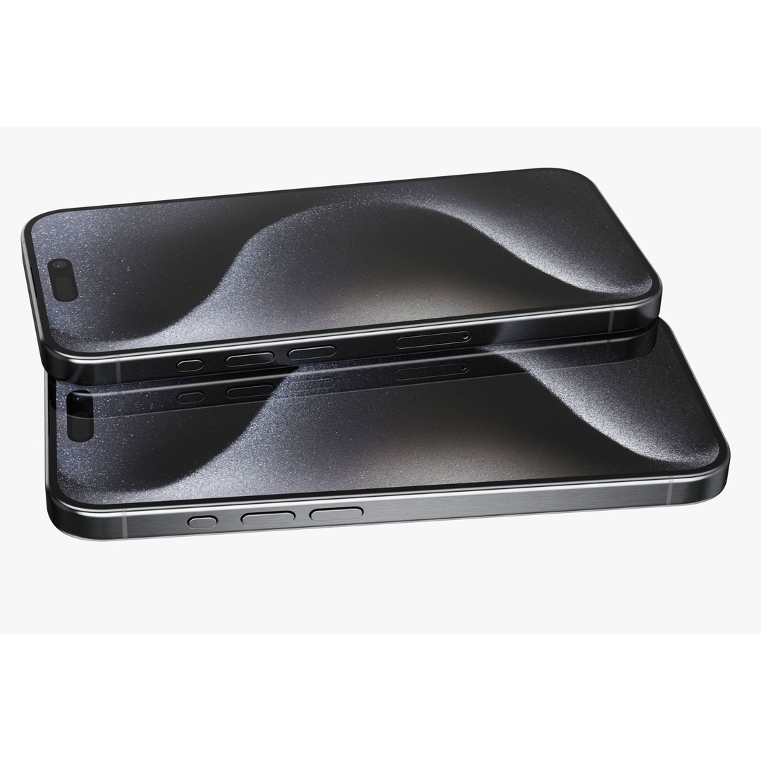 Apple iPhone 15 3D Model – Realistic Phone Asset, PBR Textures - View 89