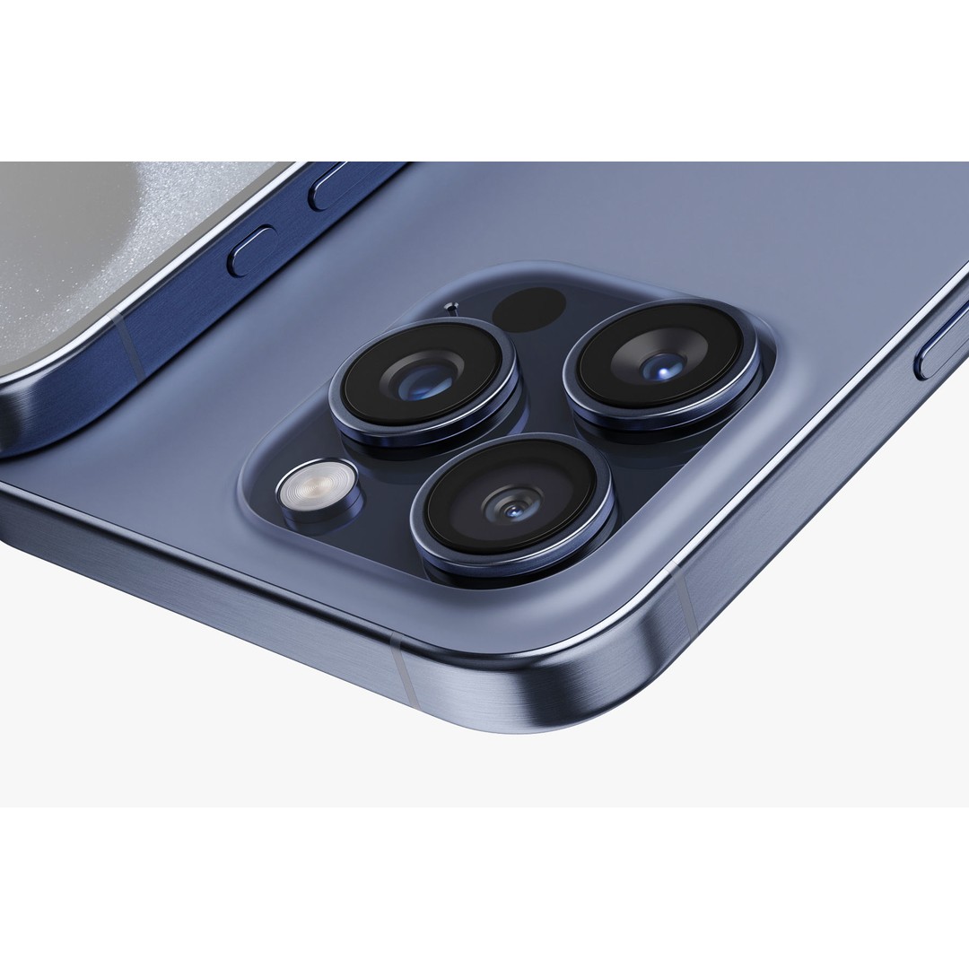 Apple iPhone 15 3D Model – Realistic Phone Asset, PBR Textures - View 92