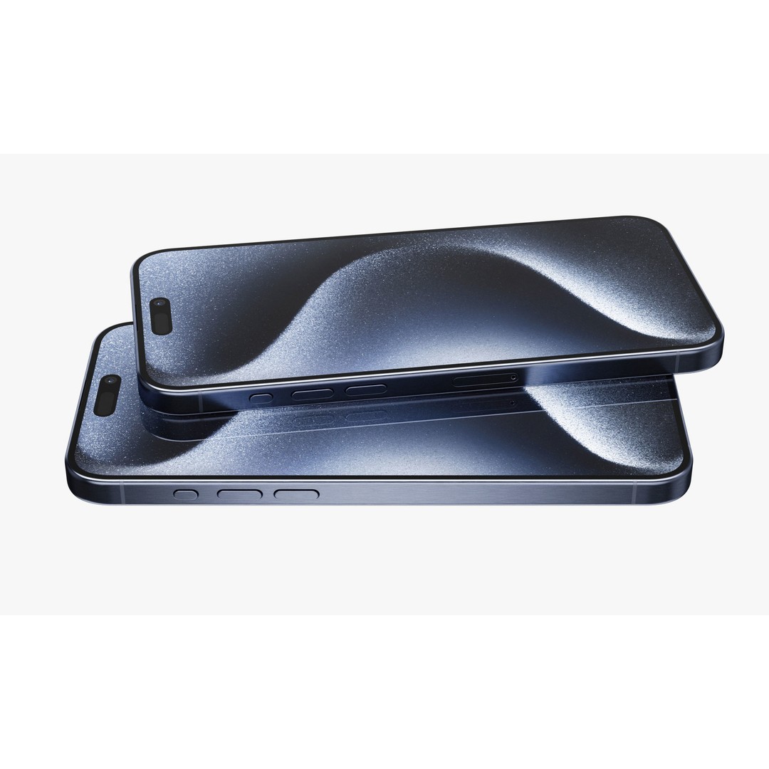 Apple iPhone 15 3D Model – Realistic Phone Asset, PBR Textures - View 98