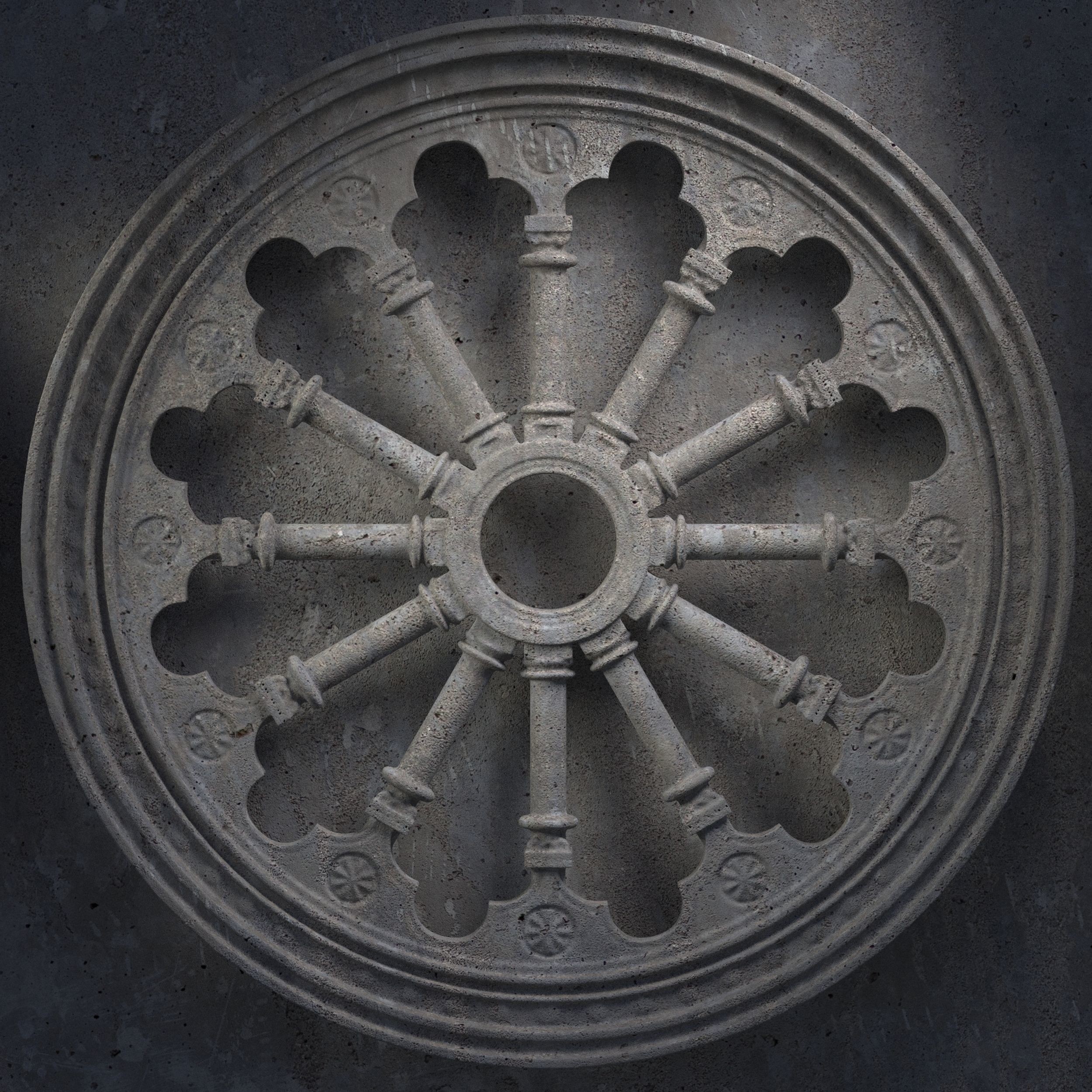 Medieval Windows Pack 01 - Low-Poly 3D Model - View 7