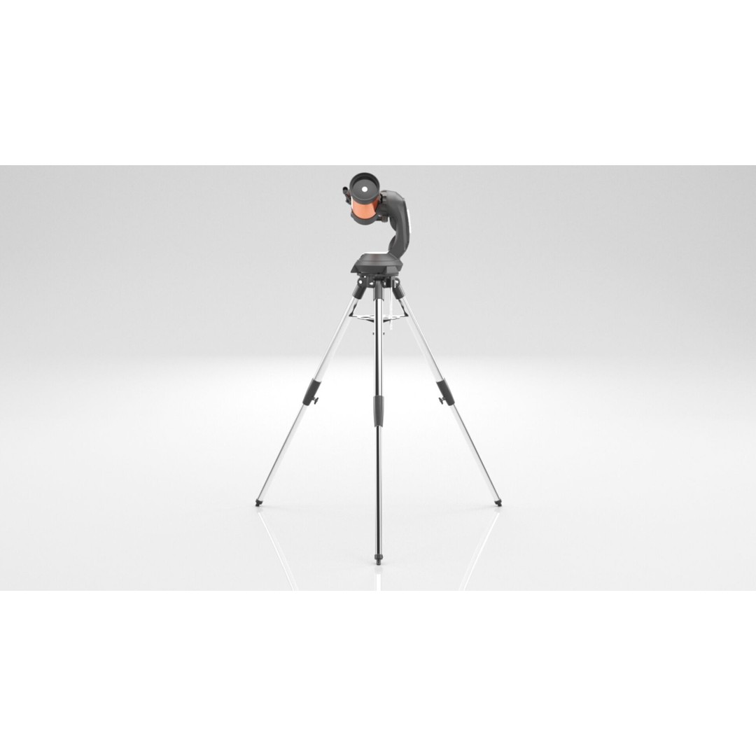 Celestron NexStar 4SE Telescope 3D Model – Low Poly PBR Asset, FBX, OBJ - View 3