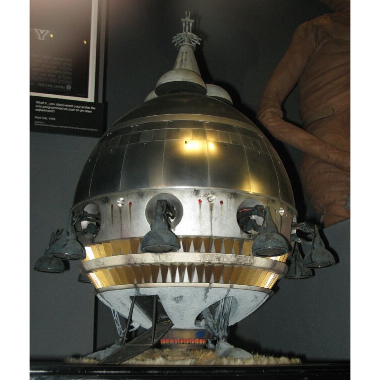 E.T. Starship 3D Model – Detailed Design for 3D Printing, FDM & Resin