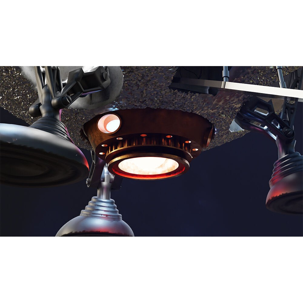 E.T. Starship 3D Model – Detailed Design for 3D Printing, FDM & Resin - View 18