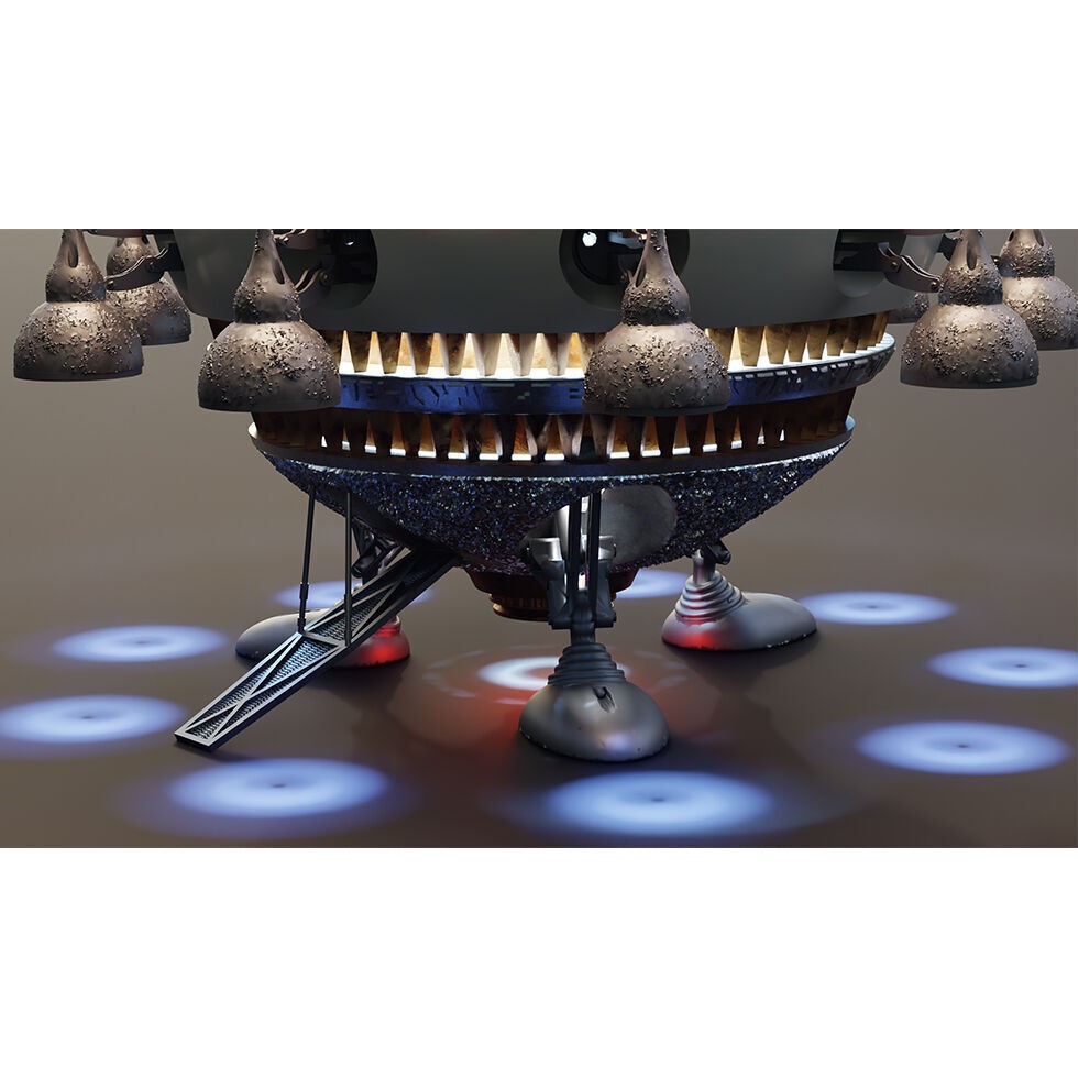 E.T. Starship 3D Model – Detailed Design for 3D Printing, FDM & Resin - View 20