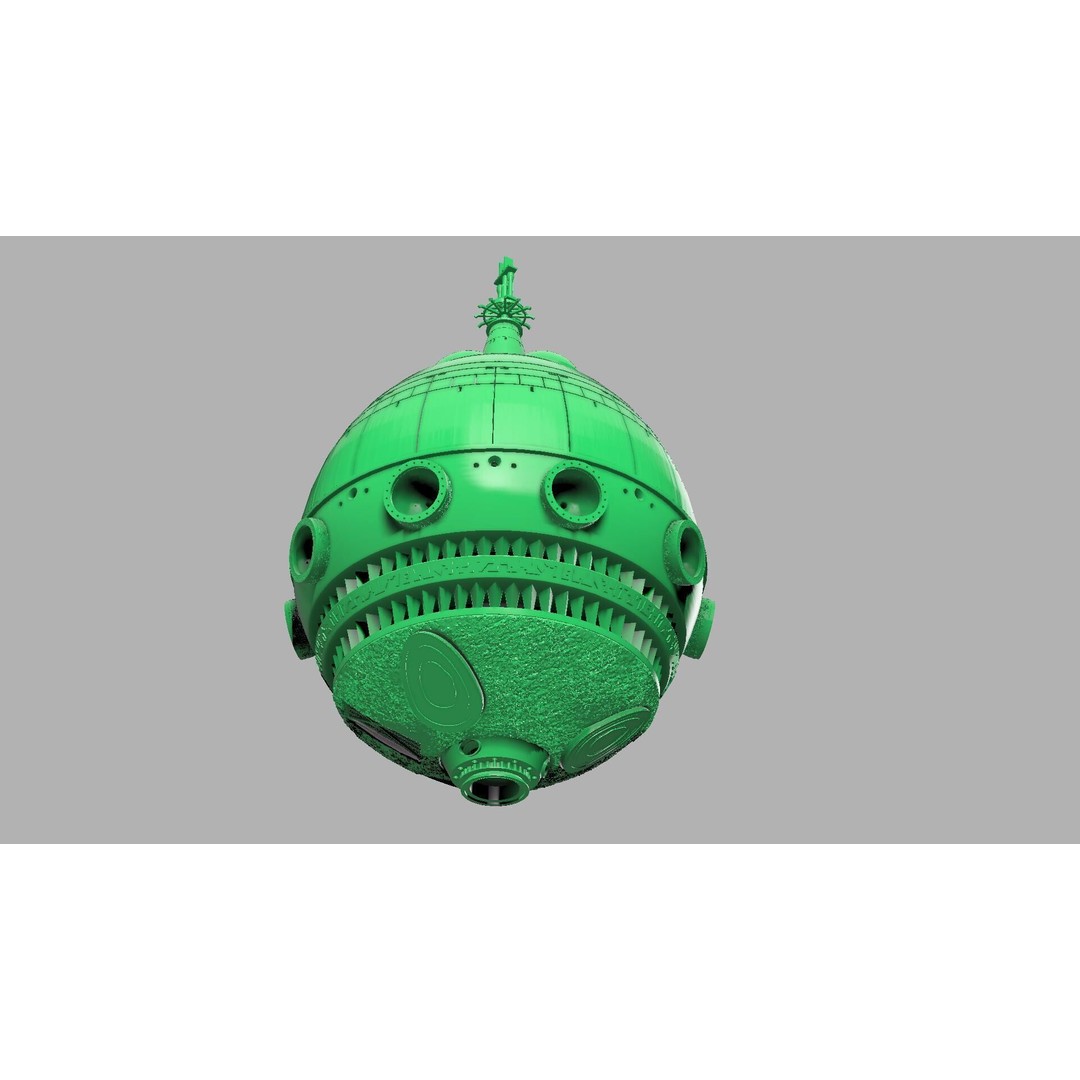 E.T. Starship 3D Model – Detailed Design for 3D Printing, FDM & Resin - View 22