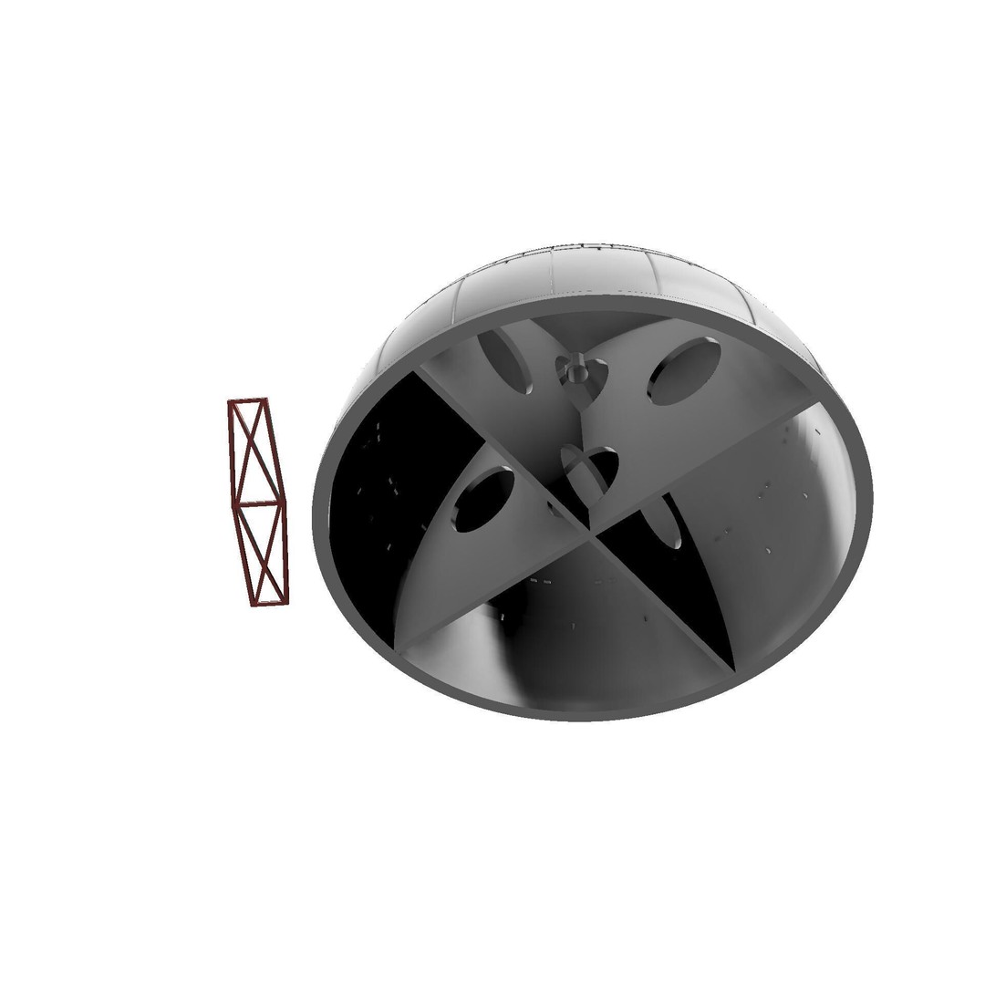 E.T. Starship 3D Model – Detailed Design for 3D Printing, FDM & Resin - View 23