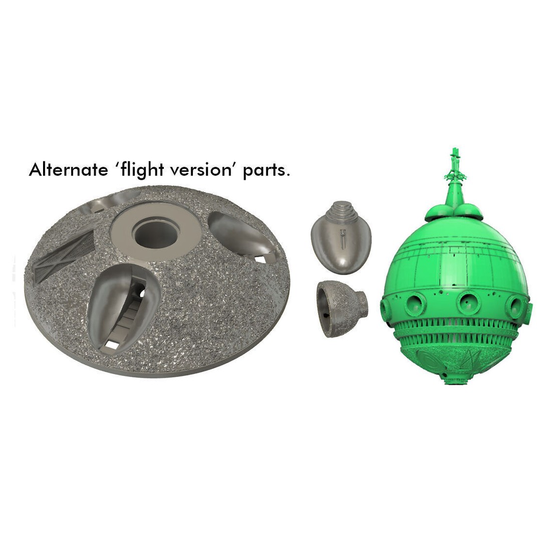 E.T. Starship 3D Model – Detailed Design for 3D Printing, FDM & Resin - View 24
