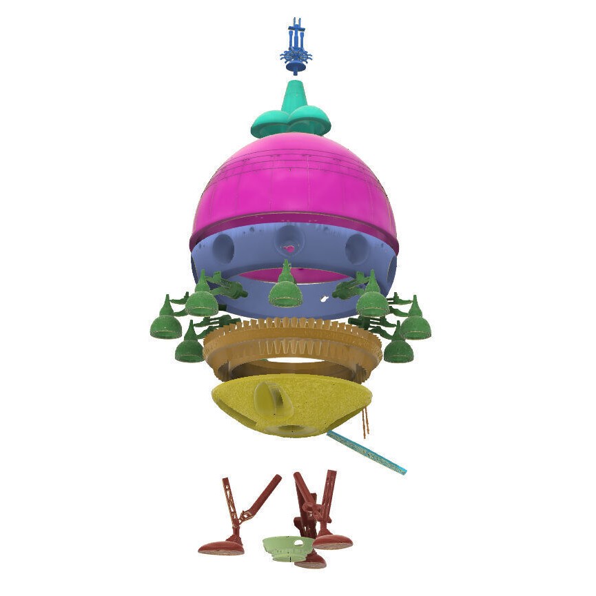 E.T. Starship 3D Model – Detailed Design for 3D Printing, FDM & Resin - View 26