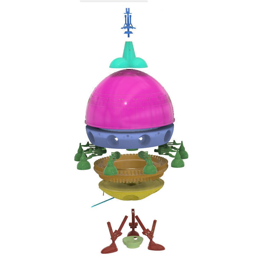 E.T. Starship 3D Model – Detailed Design for 3D Printing, FDM & Resin - View 27