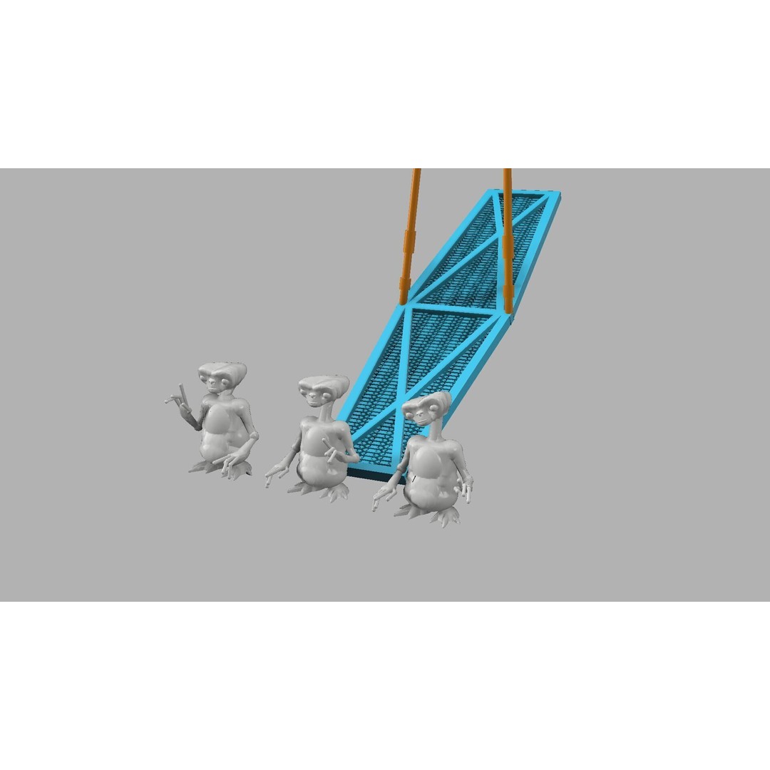 E.T. Starship 3D Model – Detailed Design for 3D Printing, FDM & Resin - View 9